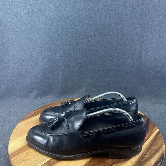 Footjoy Classics Black Leather Tassel Loafer Mens Sz 12C Casual Slip On Shoes main image 4